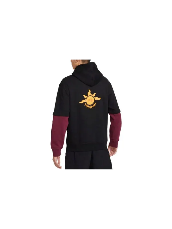 Толстовка Air jordan Mvp Sweatshirt Pullover Hoodie 'Black' — изображение 3 из 3, черный