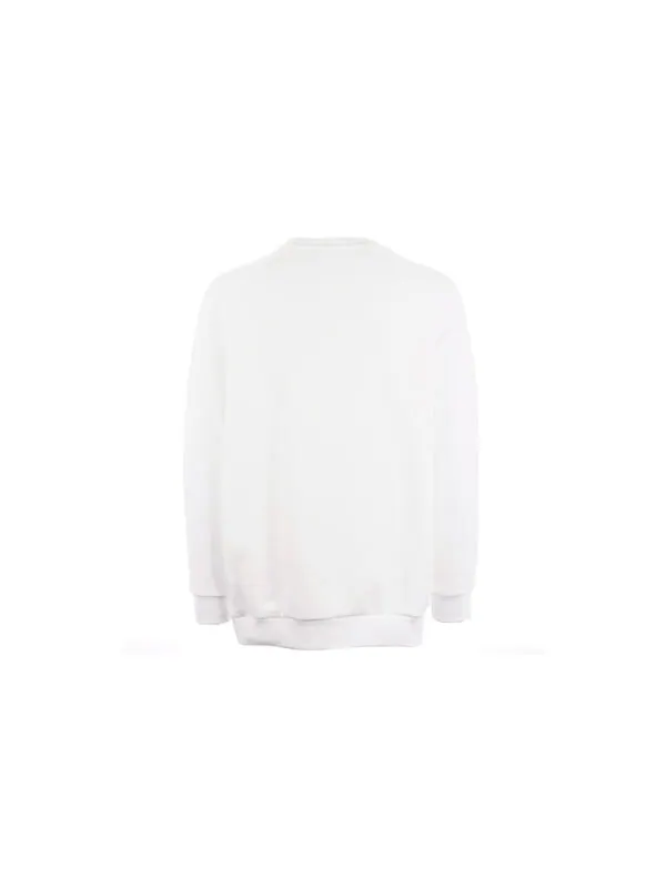 Толстовка adidas originals Printing Sports Pullover White — изображение 2 из 4, белый
