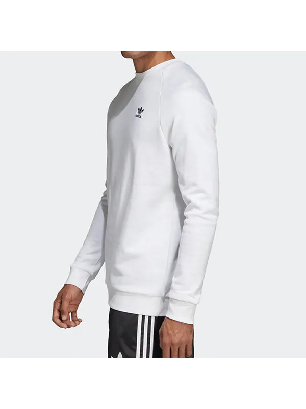 Толстовка adidas originals Printing Sports Pullover White — изображение 4 из 4, белый