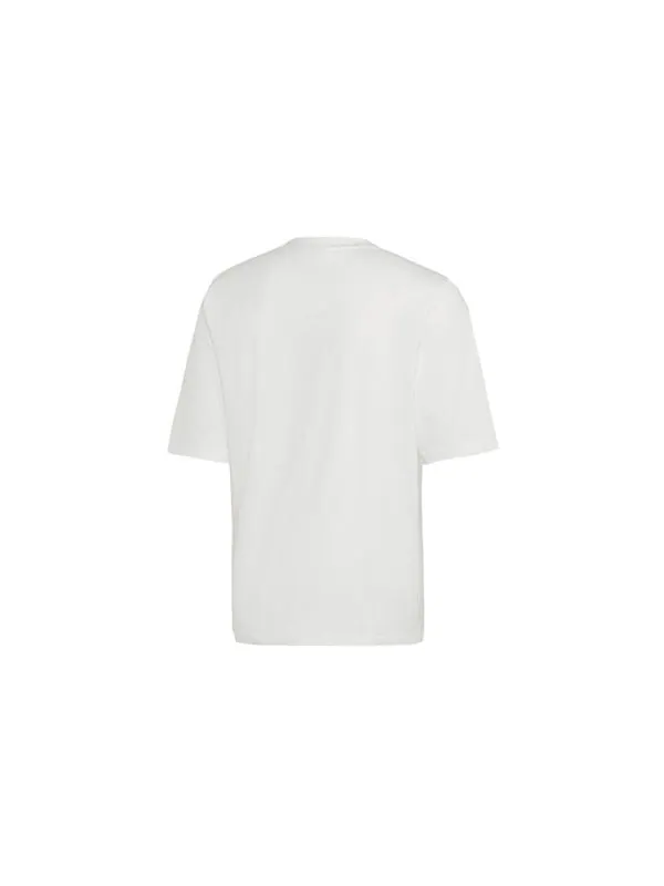 Футболка originals box logo sports short sleeve white Adidas — изображение 2 из 2, белый