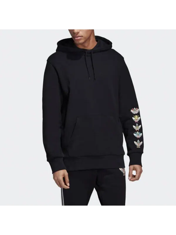 Толстовка Men's adidas originals Loose Casual Black — изображение 3 из 4, черный