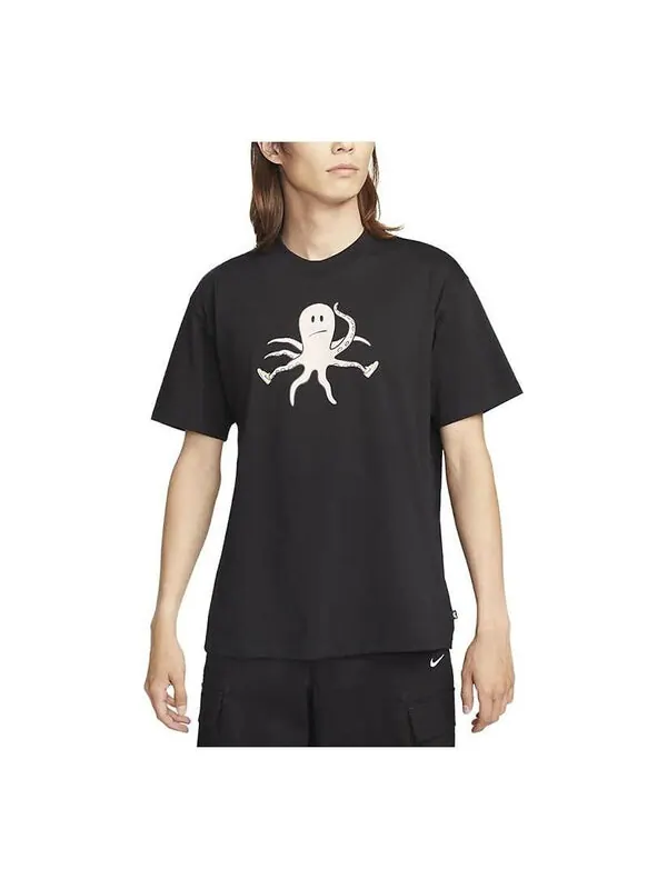 Футболка Nike Octopus T-Shirt 'Black' — изображение 1 из 4, черный/мульти