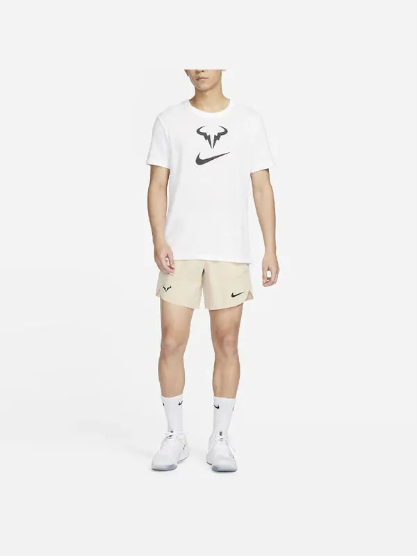 Шорты Nike Rafa Dri-FIT ADV Tennis Shorts 'Beige' — изображение 3 из 4, бежевый
