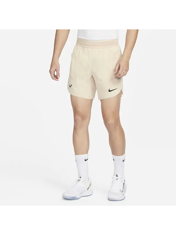 Шорты Nike Rafa Dri-FIT ADV Tennis Shorts 'Beige' — изображение 4 из 4, бежевый