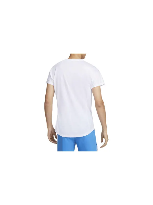 Футболка rafa challenger dri fit теннисная футболка азиатские размеры Nike — изображение 2 из 2, белый/черный