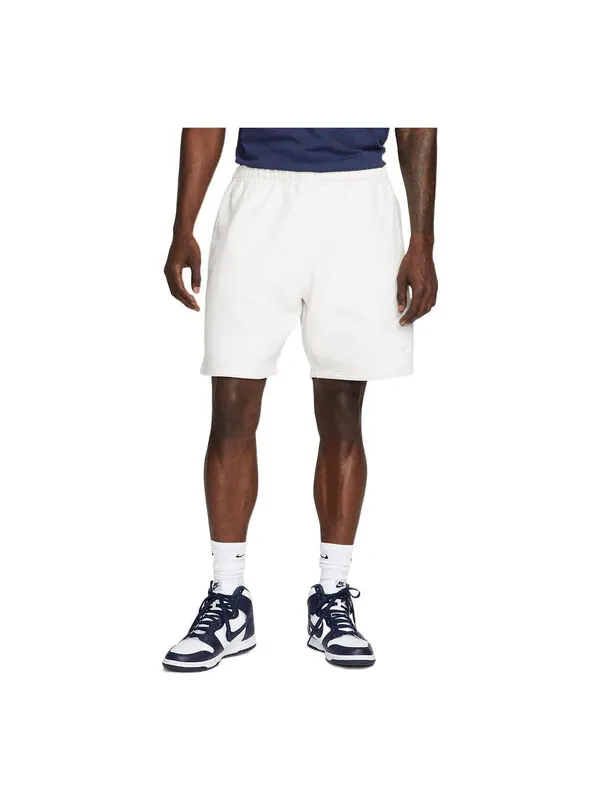 Шорты nrg solo swoosh флисовые шорты Nike — изображение 1 из 4, белый/серый