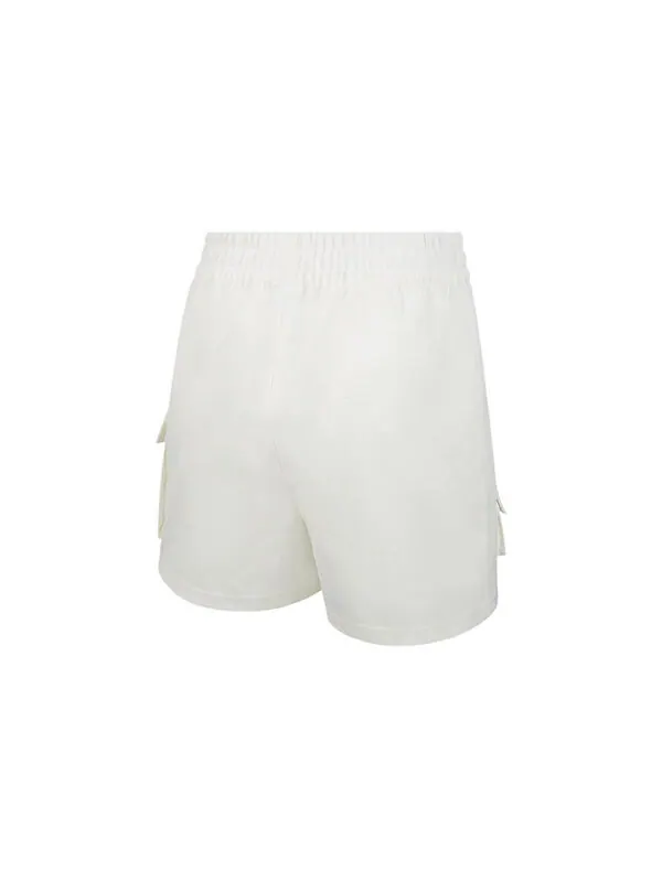 Шорты sportswear solid color logo flowers big pocket woven casual shorts white Nike — изображение 2 из 2, мульти