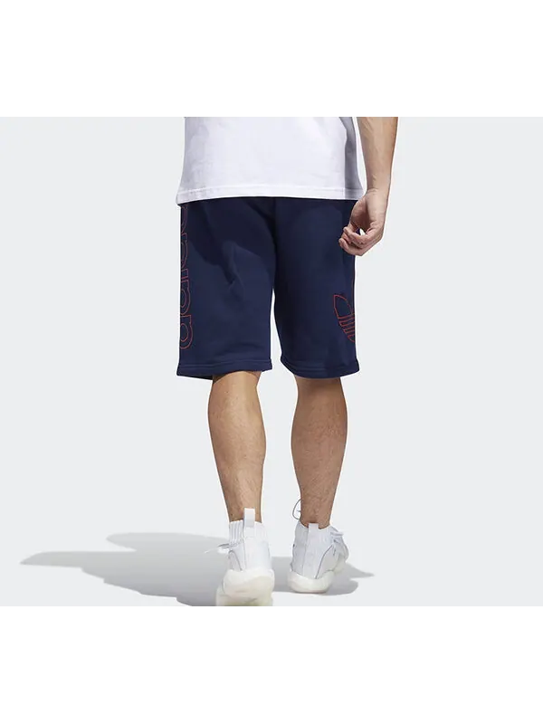 Шорты оригинальные ft otln короткие спортивные шорты Adidas — изображение 2 из 2, синий