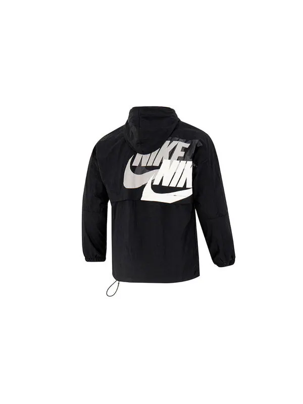 Куртка Men's Nike Sportswear Lightweight Back Printing Breathable Athleisure Casual Sports Woven — изображение 2 из 4, мульти