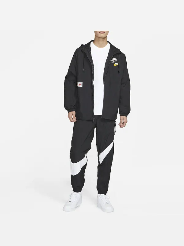Куртка Men's Nike Sportswear Lightweight Back Printing Breathable Athleisure Casual Sports Woven — изображение 3 из 4, мульти