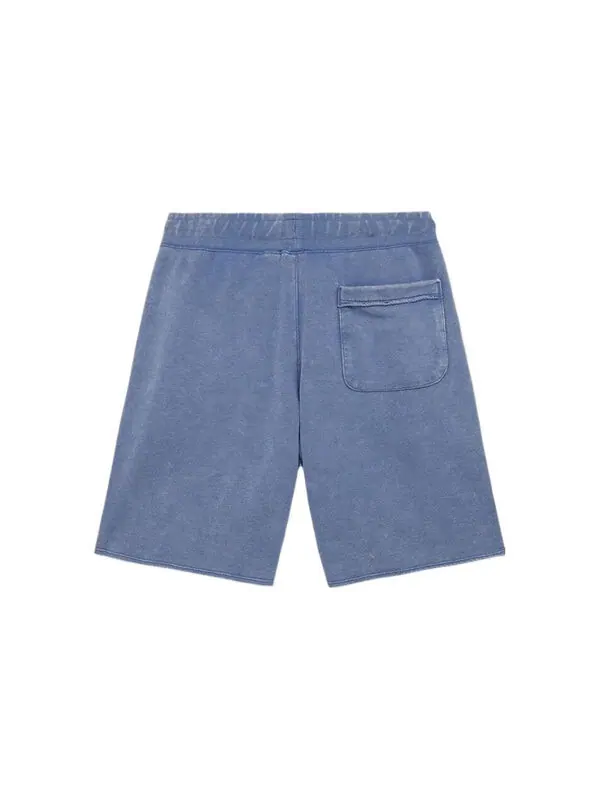 Шорты men's alphabet logo straight loose casual shorts blue Nike — изображение 2 из 2, мульти