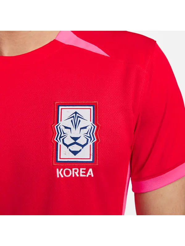 Футболка Корея 2023 стадион домашний футбольный свитер dri fit Nike — изображение 2 из 3, красный/мульти