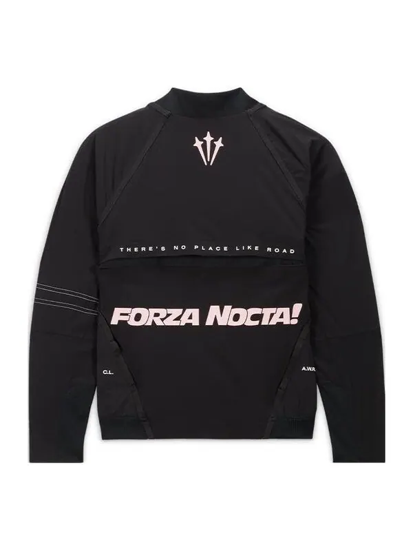 Футболка x nocta drake свитшот с длинным рукавом Nike — изображение 1 из 4, черный/мульти-/бежевый