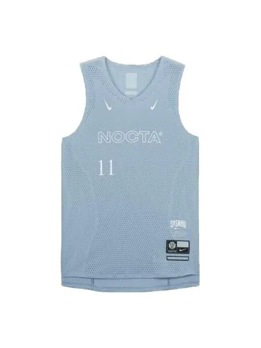 Спортивная футболка x nocta drake fw23 dri-fit jersey 'cobalt bliss white' Nike — изображение 1 из 4, белый