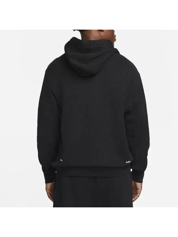 Толстовка Men's Nike x Drake Crossover NOCTA Series Minimalistic Logo Printing Basketball Sports — изображение 4 из 4, черный
