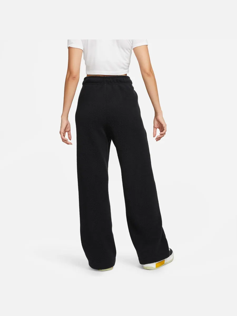 Спортивные брюки (WMNS) Nike Sportswear Plush Pants 'Black' — изображение 2 из 5, черный
