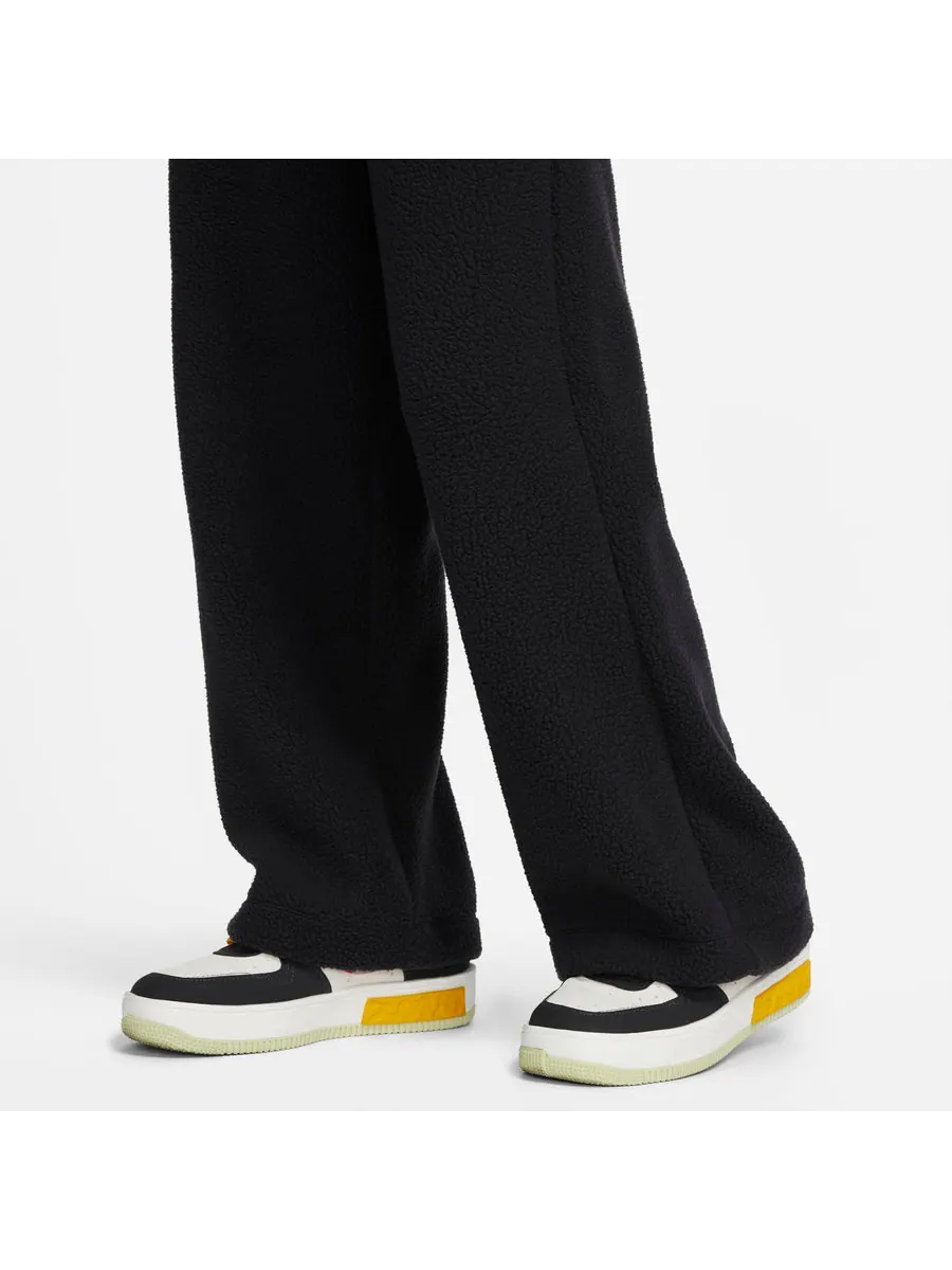 Спортивные брюки (WMNS) Nike Sportswear Plush Pants 'Black' — изображение 3 из 5, черный