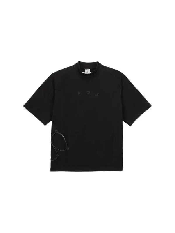Футболка Nike x OFF-WHITE Mc T-Shirt Asia Sizing 'Black' — изображение 2 из 3, черный