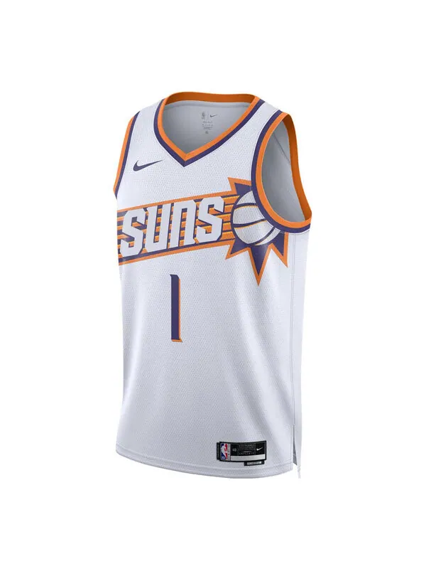 Майка Nike Dri-FIT NBA Swingman Jersey 2023/24 Association Edition 'Phoenix Suns Devin Booker' — изображение 1 из 2, белый