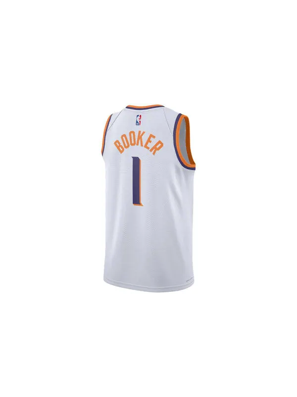 Майка Nike Dri-FIT NBA Swingman Jersey 2023/24 Association Edition 'Phoenix Suns Devin Booker' — изображение 2 из 2, белый