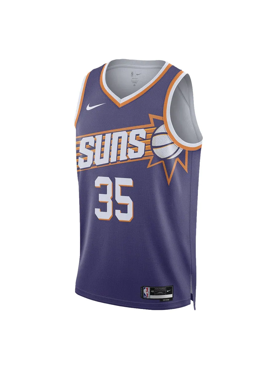 Джерси Nike Dri-FIT NBA Phoenix Suns 2023/24 Icon Edition Swingman Jersey 'Kevin Durant' — изображение 1 из 3, фиолетовый