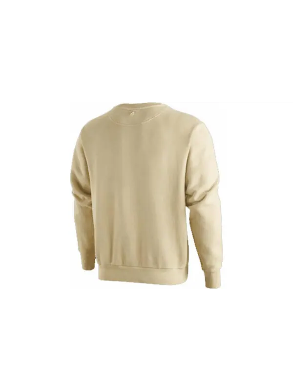 Толстовка Men's Nike NAI-KE Cha Nai-Ke Cha Series Solid Color Round Neck Pullover Sports Team Gold — изображение 2 из 4
