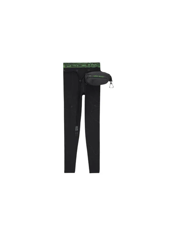 Леггинсы x off white mc tight Nike — изображение 2 из 3, черный