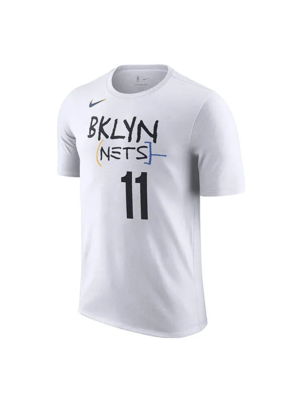 Футболка Nike x NBA Brooklyn NETS Kyrie Irving T-Shirt 'White' — изображение 1 из 2, белый