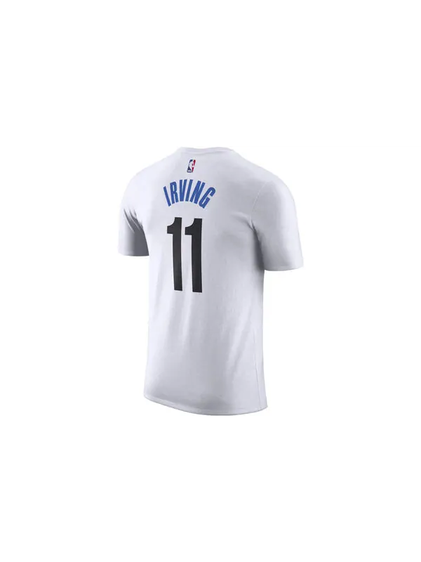 Футболка Nike x NBA Brooklyn NETS Kyrie Irving T-Shirt 'White' — изображение 2 из 2, белый