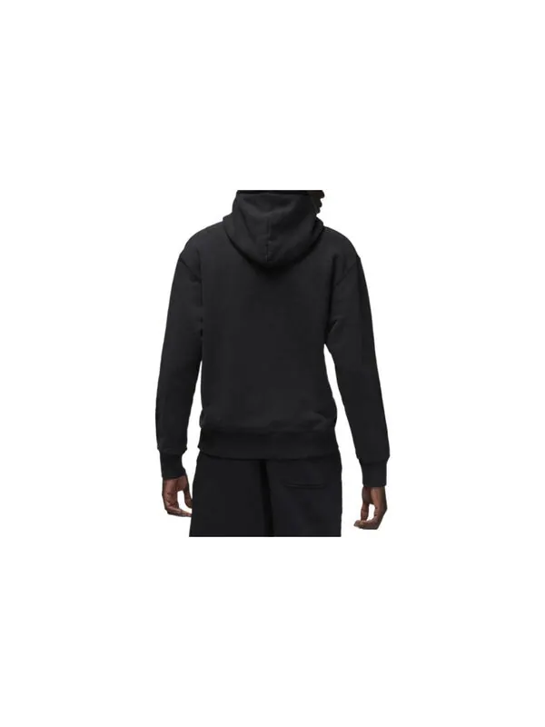 Толстовка Air Jordan Wordmark Fleece Hoodie 'Black' — изображение 3 из 3, черный