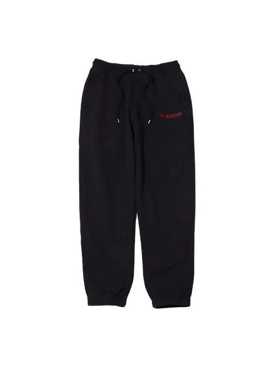 Штаны спортивные штаны Air Jordan — изображение 1 из 4, черный/красный