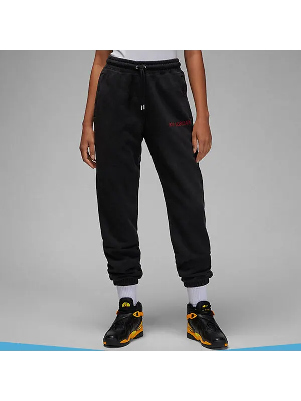 Штаны спортивные штаны Air Jordan — изображение 3 из 4, черный/красный