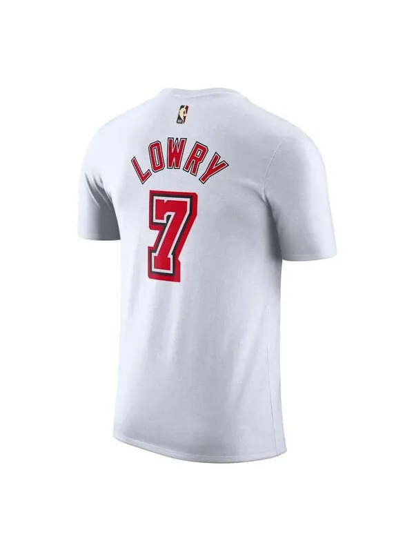 Футболка kyle lowry classic edition 't-shirt 'white red' Nike — изображение 2 из 2, белый/красный