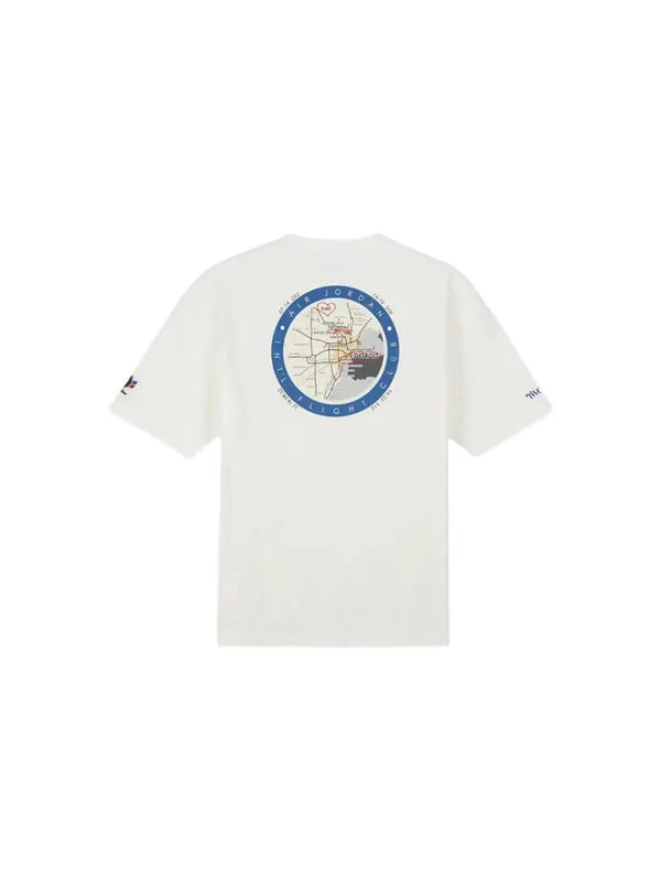 Футболка Air Jordan x Two 18 T-Shirt 'White' — изображение 2 из 2, белый