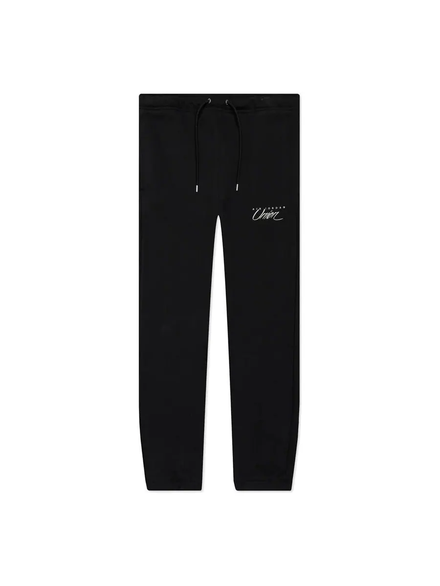 Спортивные брюки Air Jordan x Union Logo Pants ' Black' — изображение 1 из 2, черный