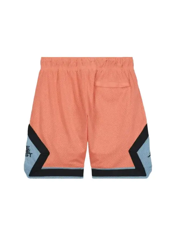 Шорты x dj khaled logo shorts 'crimson bliss leche blue black' Air Jordan — изображение 2 из 2, синий/черный