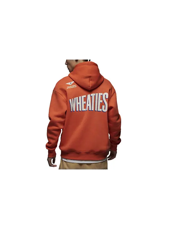 Толстовка Air Jordan Flight MVP Hoodies 'Orange' — изображение 2 из 3, оранжевый/мульти