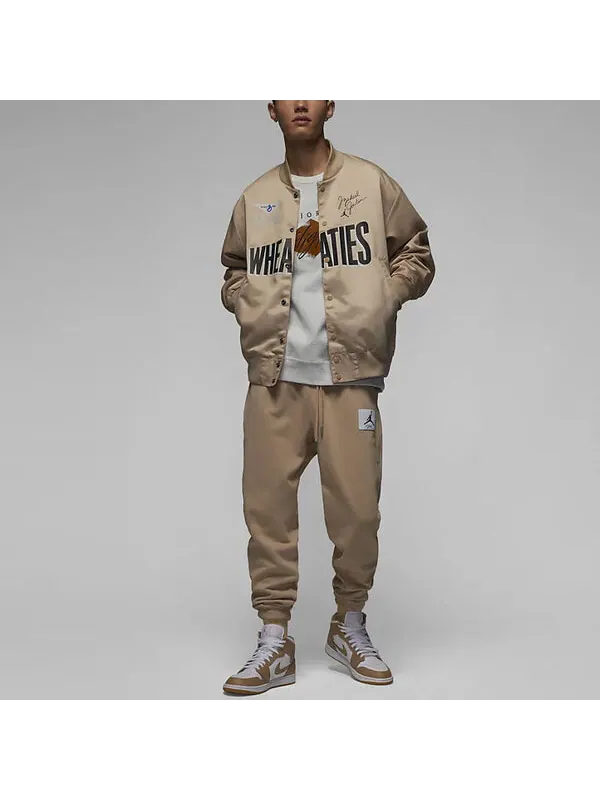 Куртка Air Jordan Flight MVP Jacket 'Desert Yellow' — изображение 3 из 3, желтый