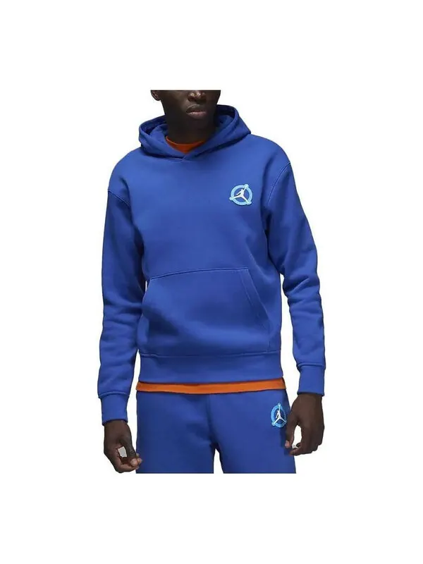 Толстовка полет mvp ok толстовка Air Jordan — изображение 1 из 3, синий/мульти