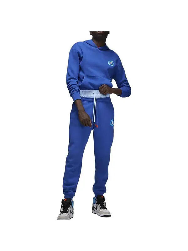 Толстовка полет mvp ok толстовка Air Jordan — изображение 2 из 3, синий/мульти