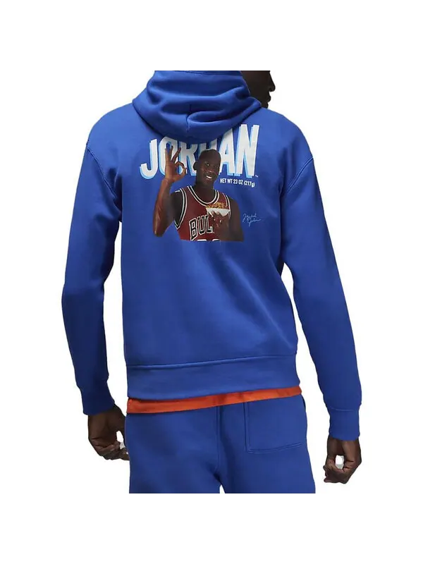 Толстовка полет mvp ok толстовка Air Jordan — изображение 3 из 3, синий/мульти