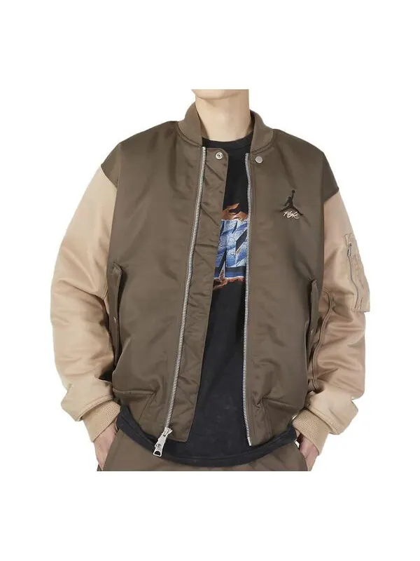 Куртка Air Jordan Essentials Renegade Jacket 'Tan' — изображение 1 из 4, бежевый
