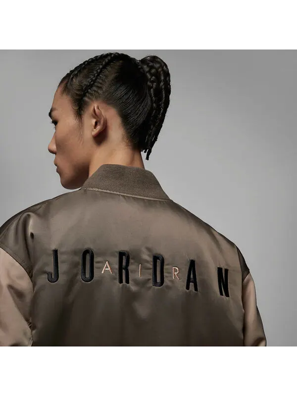 Куртка Air Jordan Essentials Renegade Jacket 'Tan' — изображение 4 из 4, бежевый