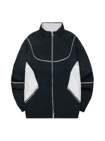 Куртка Air Jordan Essential Statement Warm Up Jacket 'Black Grey' — изображение 1 из 4, черный/серый