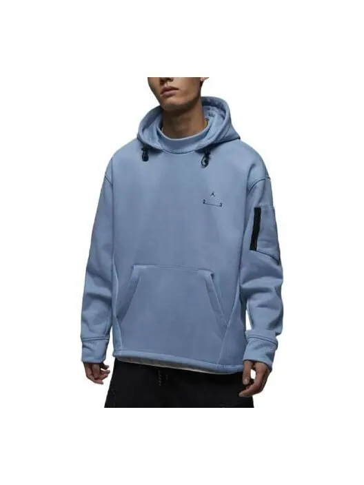 Толстовка Air Jordan 23 Engineered Hoodie 'Blue' — изображение 1 из 4, синий/мульти-/красный
