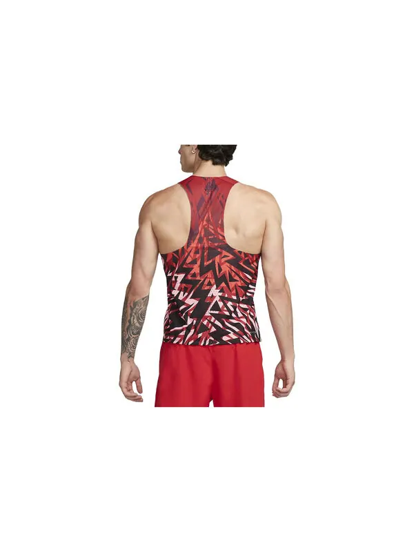 Майка Nike AeroSwift BTC Running Vest 'Red' — изображение 2 из 3, красный/мульти