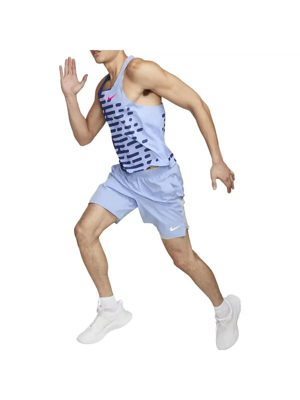 Майка Nike Aeroswift Running Singlet 'Purple' — изображение 2 из 3, фиолетовый/мульти