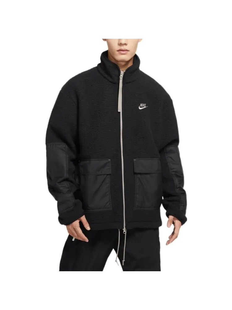 Куртка Nike Utility Fleece — изображение 1 из 2, черный