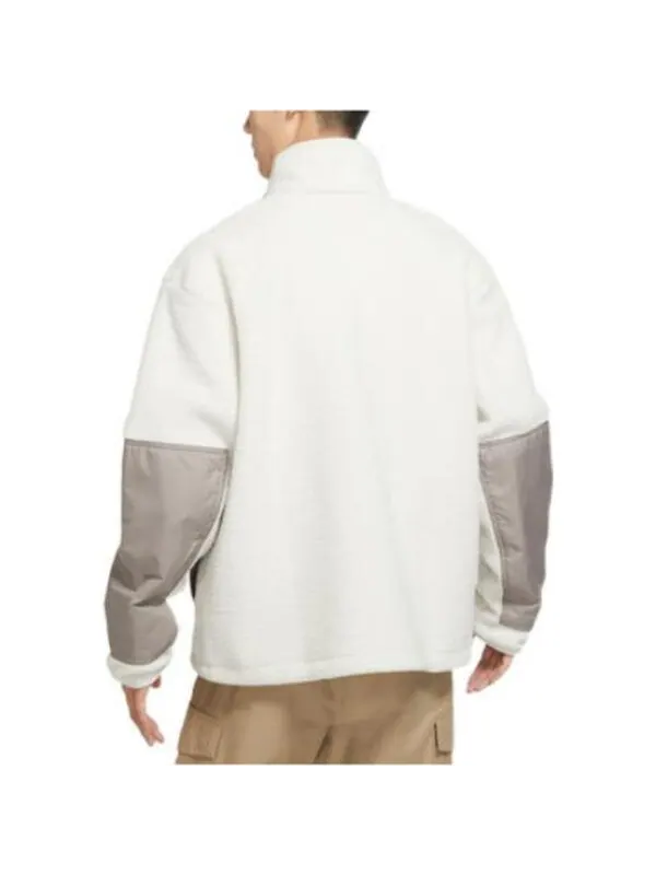 Куртка Nike Utility Fleece — изображение 3 из 3, белый