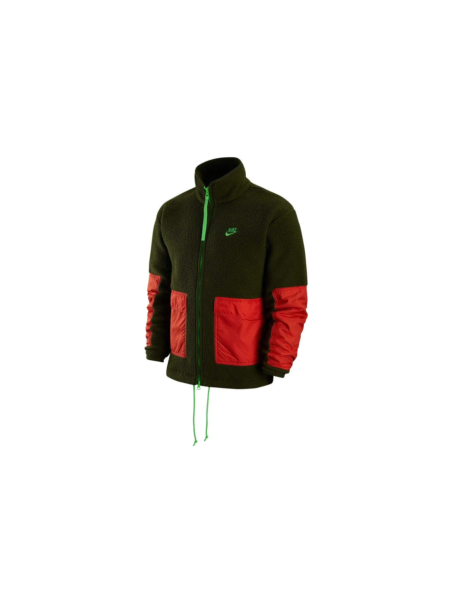 Куртка Nike Utility Fleece — изображение 1 из 3, зеленый